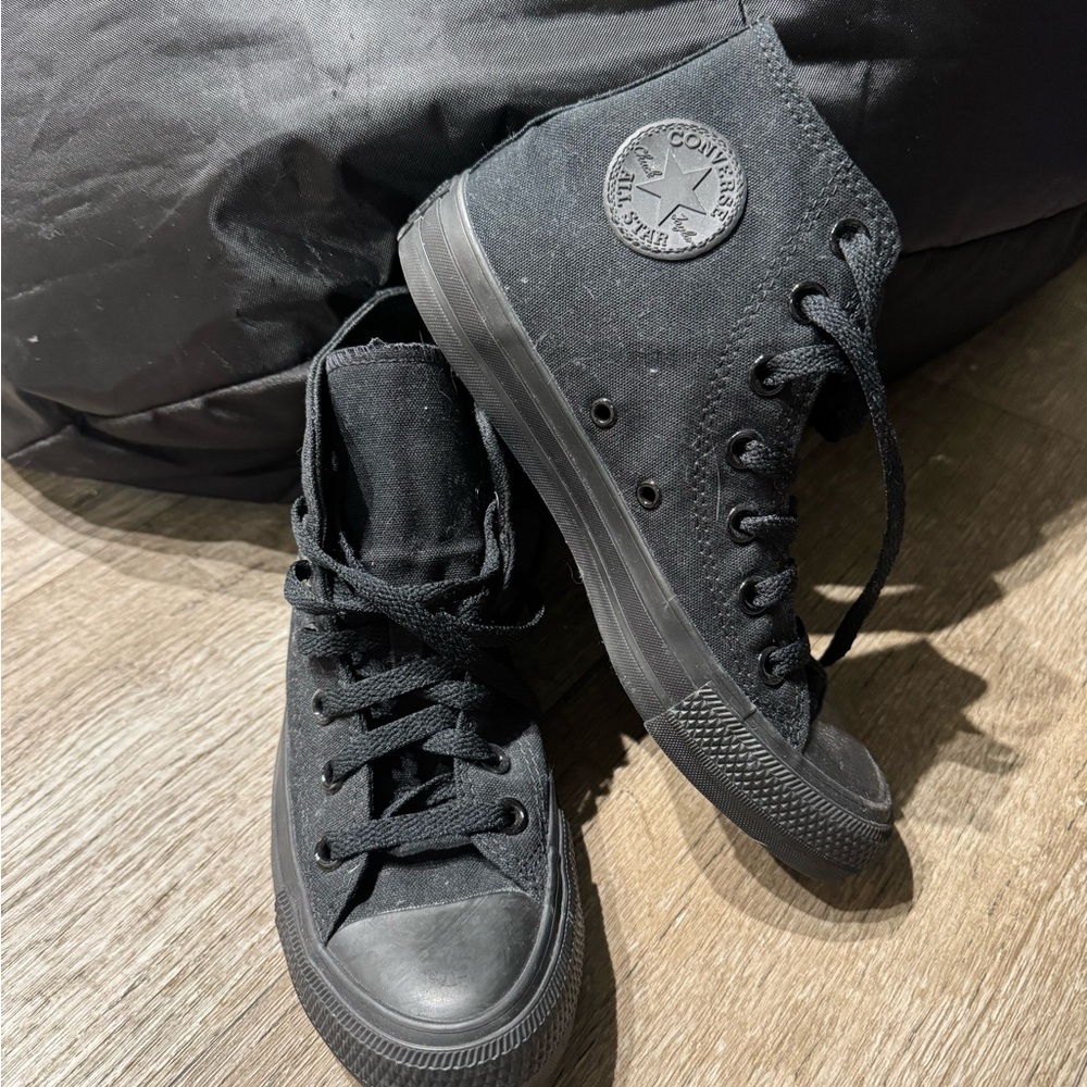 Converse Black High-Top Sneakers